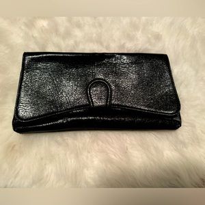 🖤Express Faux Leather Clutch Zebra Lining 🖤